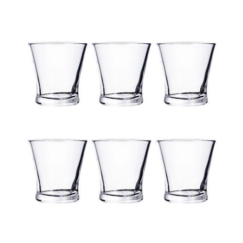 SET 6 VASOS QUID LUCIA 10CL